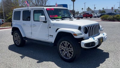 2022 Jeep Wrangler 4xe Unlimited Sahara High Altitude