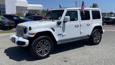 2022 Jeep Wrangler 4xe Unlimited Sahara High Altitude