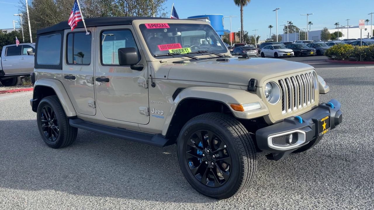 2022 Jeep Wrangler 4xe Unlimited Sahara