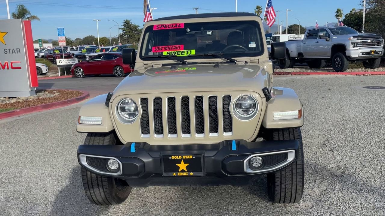 2022 Jeep Wrangler 4xe Unlimited Sahara