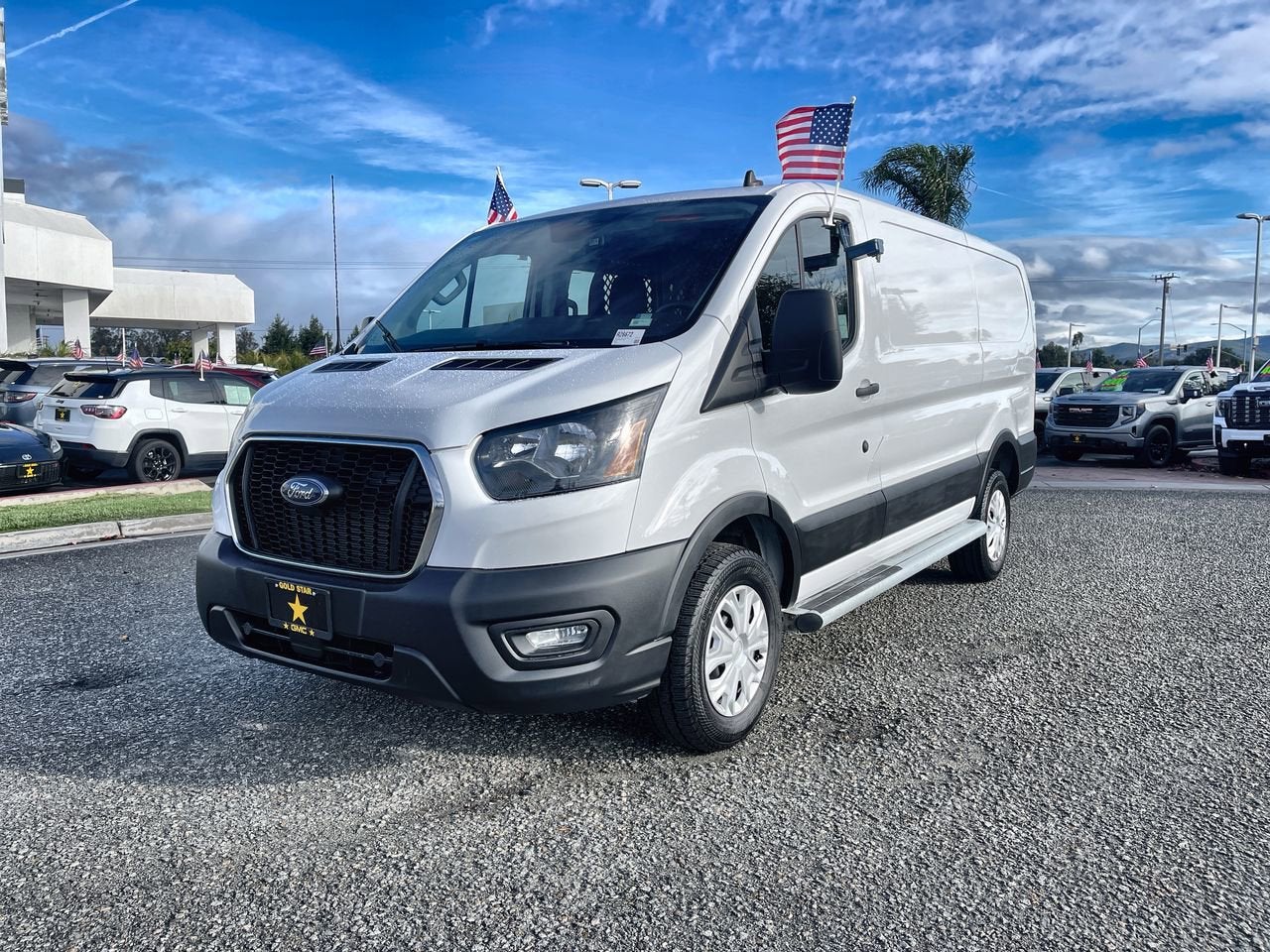 2024 Ford Transit Cargo Van T-250 130" Low Rf 9070 GVWR RWD