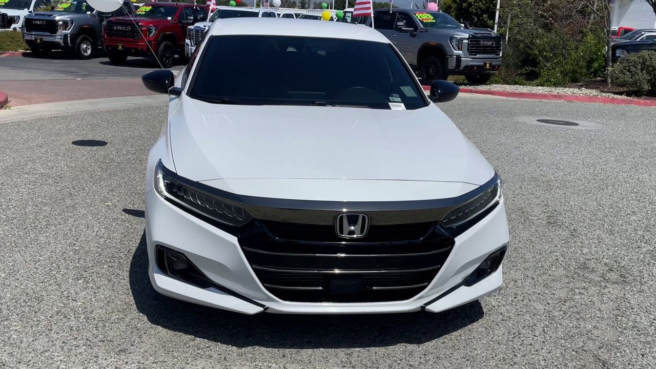 2022 Honda Accord Sedan Sport