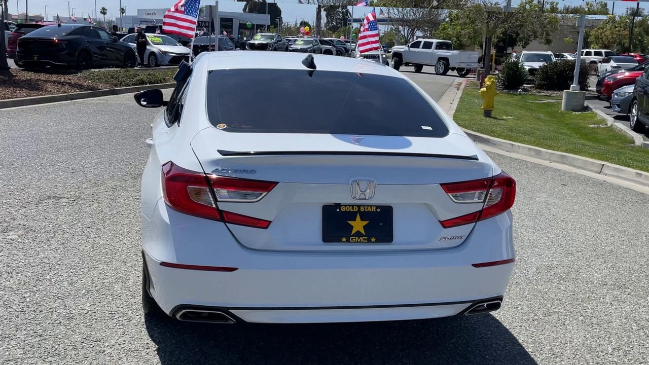 2022 Honda Accord Sedan Sport
