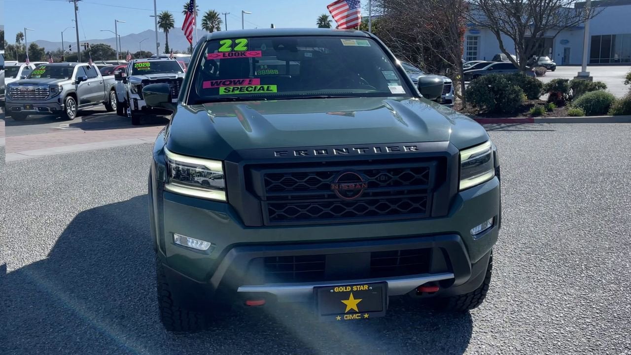 2022 Nissan Frontier PRO-X