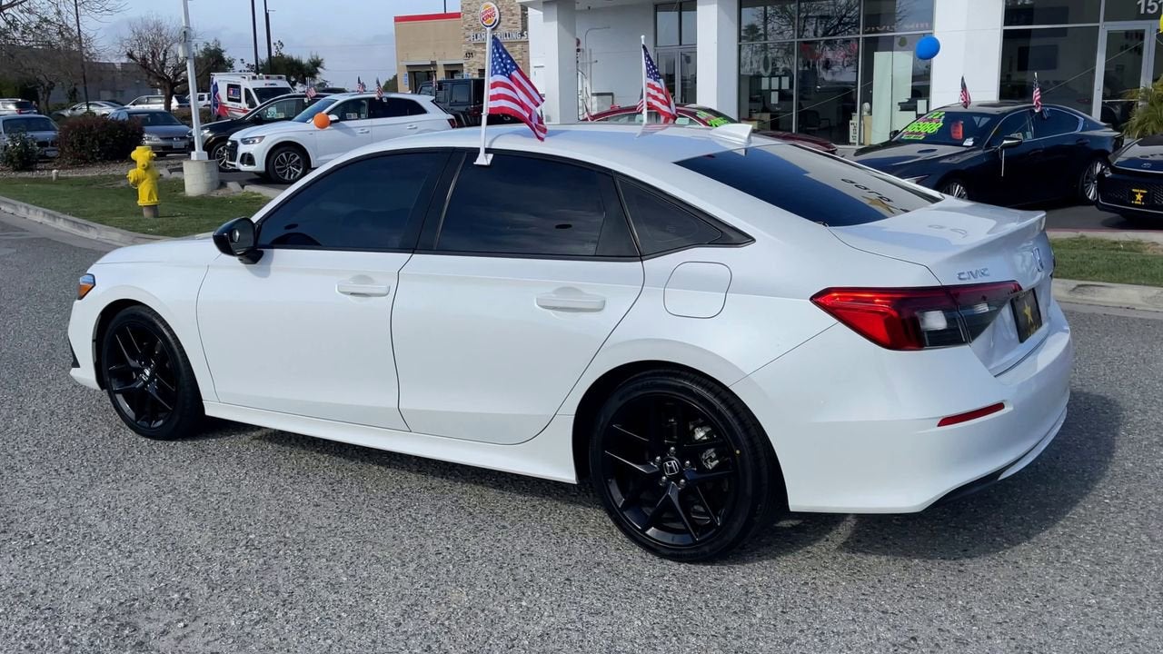 2022 Honda Civic Sedan Sport