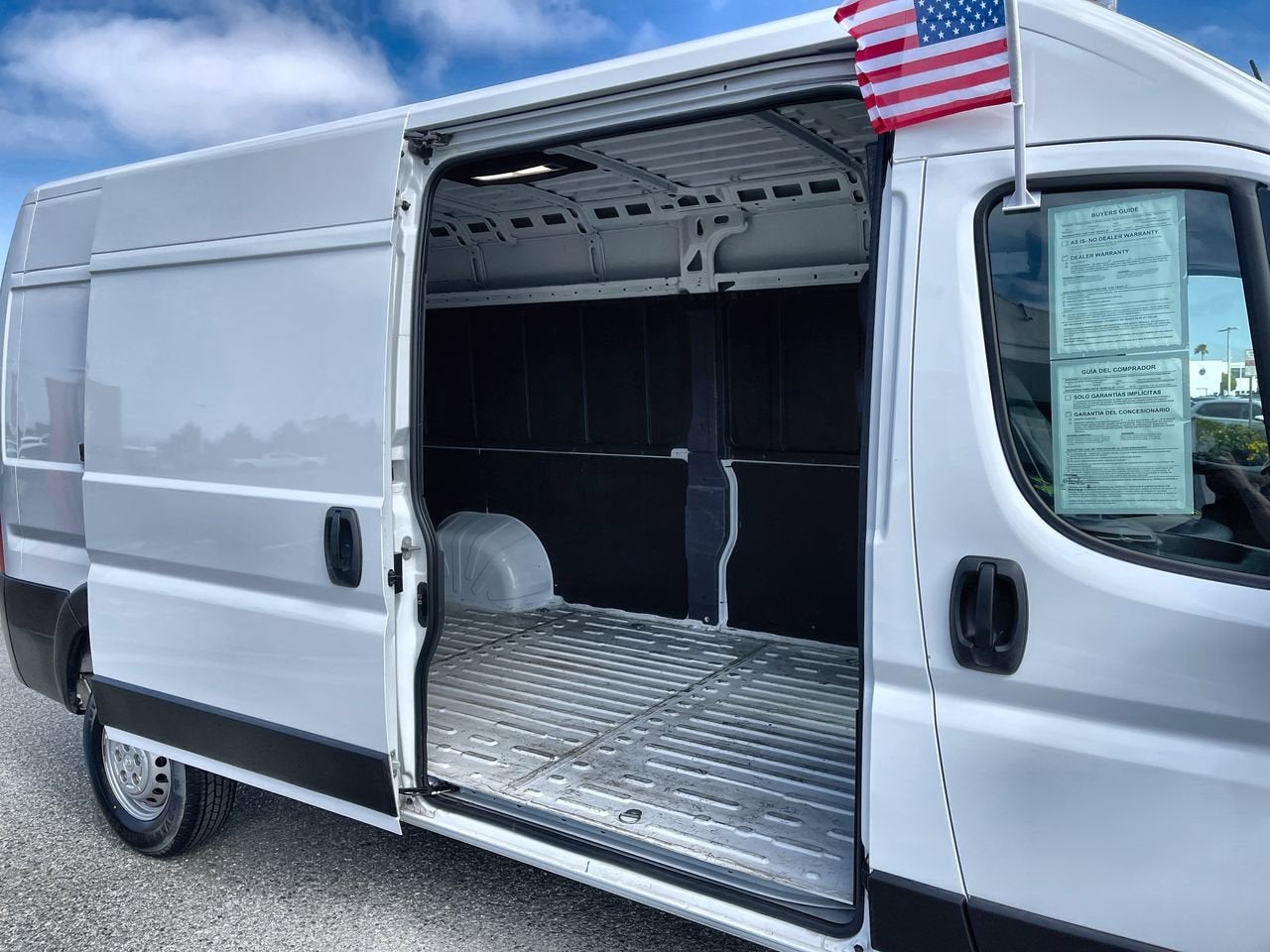 2025 RAM ProMaster Cargo Van Tradesman