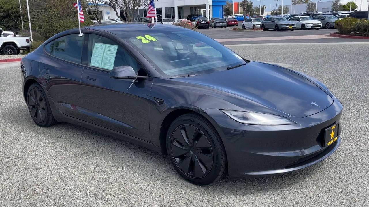 Used 2024 Tesla Model 3 Long Range with VIN 5YJ3E1EA5RF768254 for sale in Salinas, CA