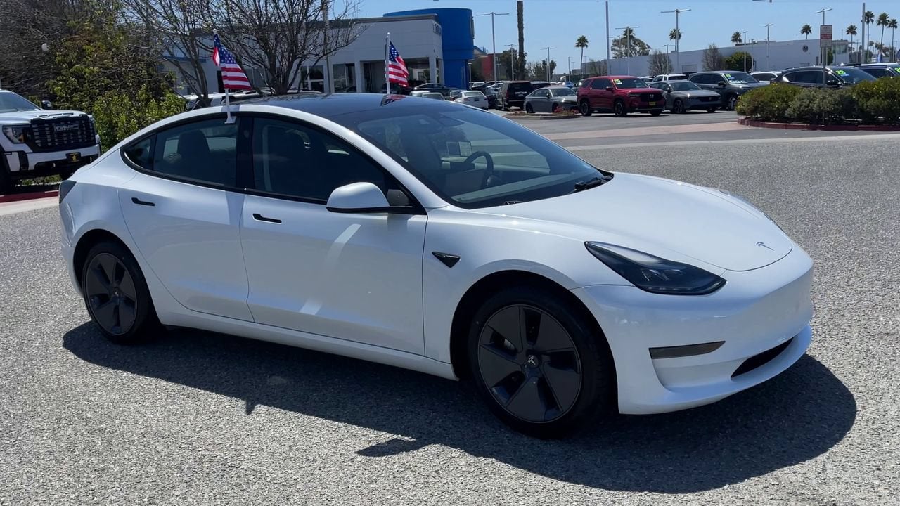 Used 2023 Tesla Model 3 Base with VIN 5YJ3E1EAXPF544667 for sale in Salinas, CA