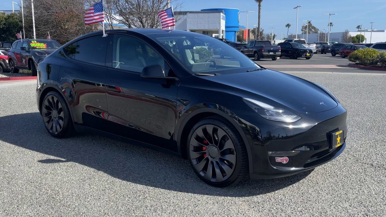 Used 2024 Tesla Model Y Performance with VIN 7SAYGDEFXRF062848 for sale in Salinas, CA
