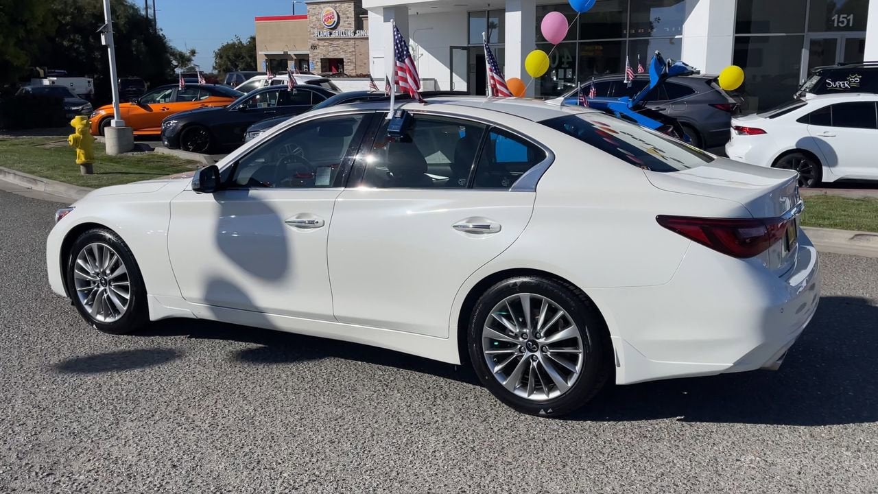 2022 INFINITI Q50 LUXE