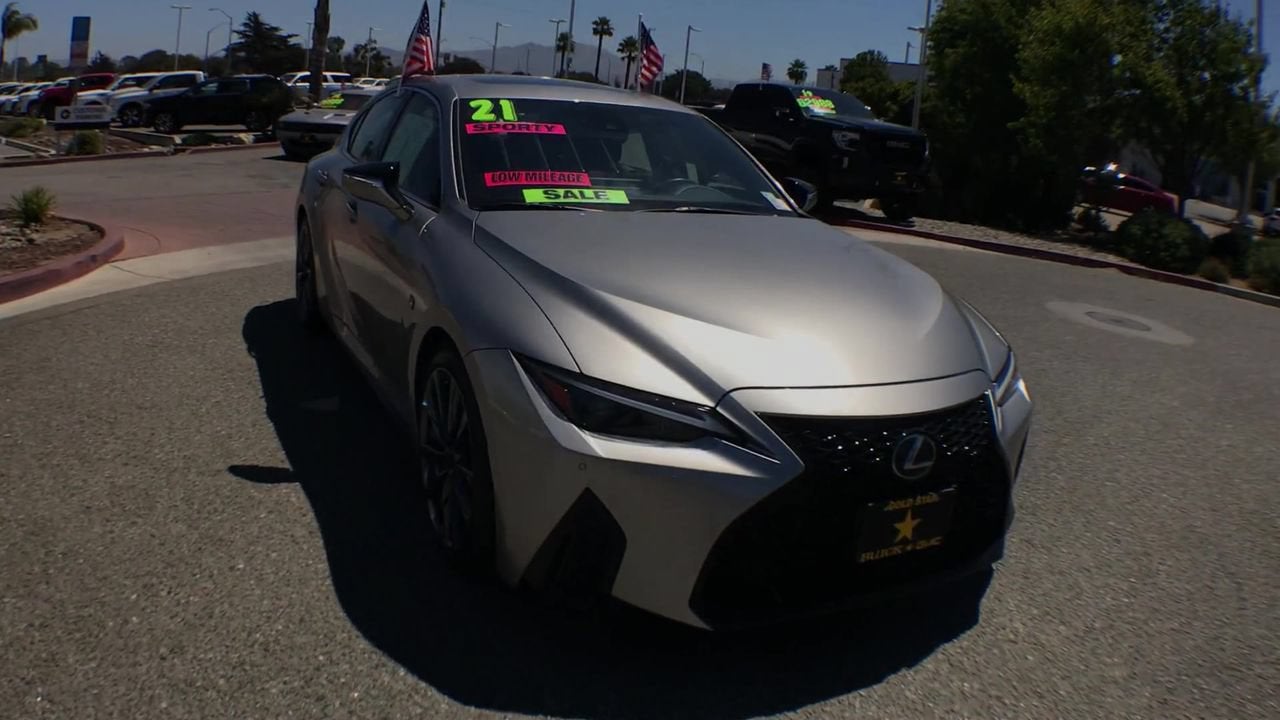 2021 Lexus IS IS 350 F SPORT