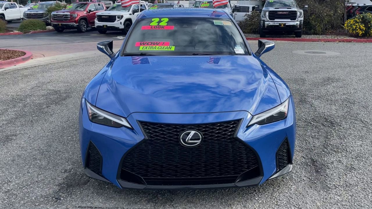 2022 Lexus IS IS 350 F SPORT