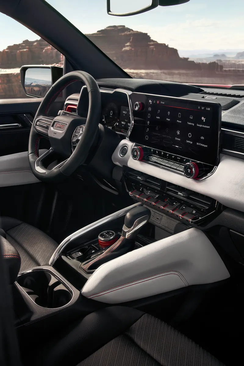 2026 GMC Canyon infotainment system at Gold Star GMC in Salinas CA