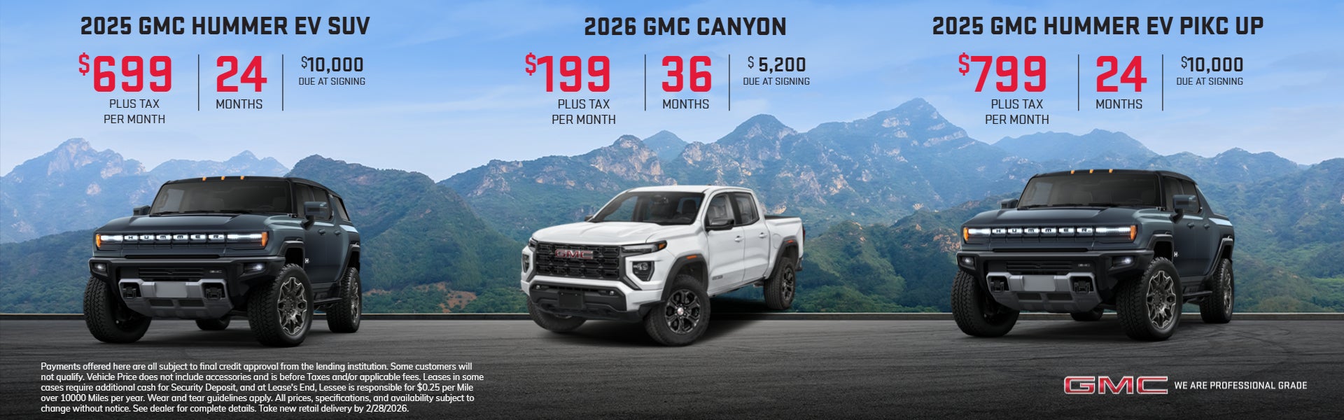 Gold Star Lease Specials 